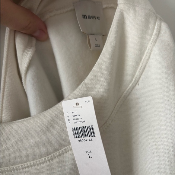 Maeve Bow-Back Sweatshirt - Picture 7 of 7